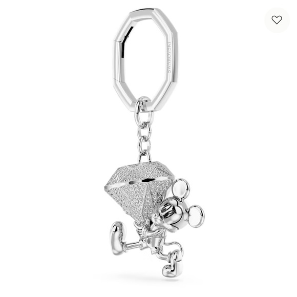 New!!!  SWAROVSKI Disney Mickey Mouse Key Ring Disney100 Collection - Picture 2 of 3